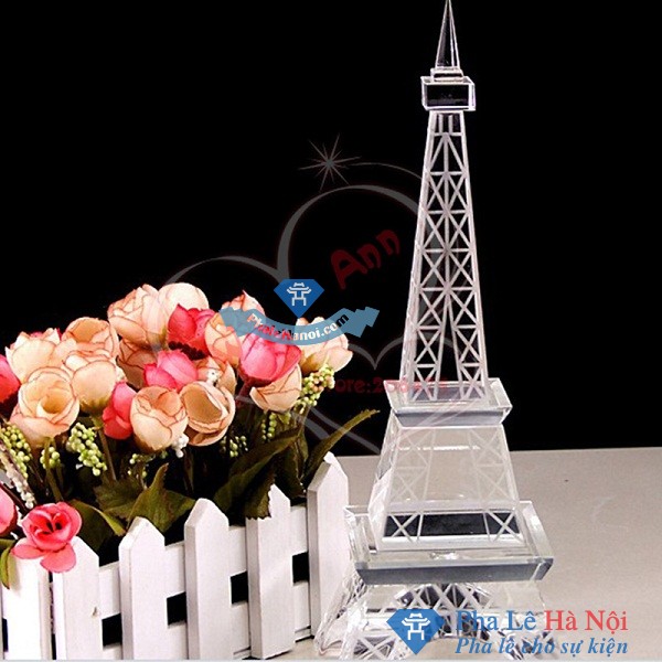 Pha lê mô hình tháp Eiffel